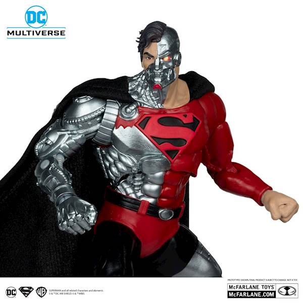 Revenge of the Green Lanterns: Cyborg Superman (Gold Label) - DC Multiverse 18 cm