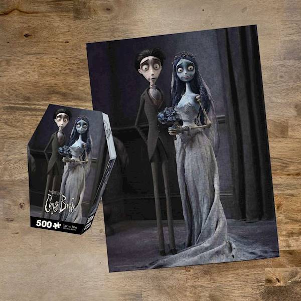 Puzzle: Gnijąca Panna Młoda - Victor i Emily (500)