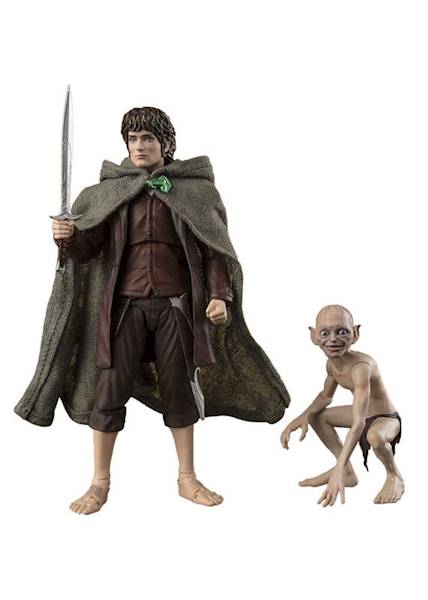 Lord of the Rings: Frodo Baggins & Gollum - S.H. Figuarts 12cm