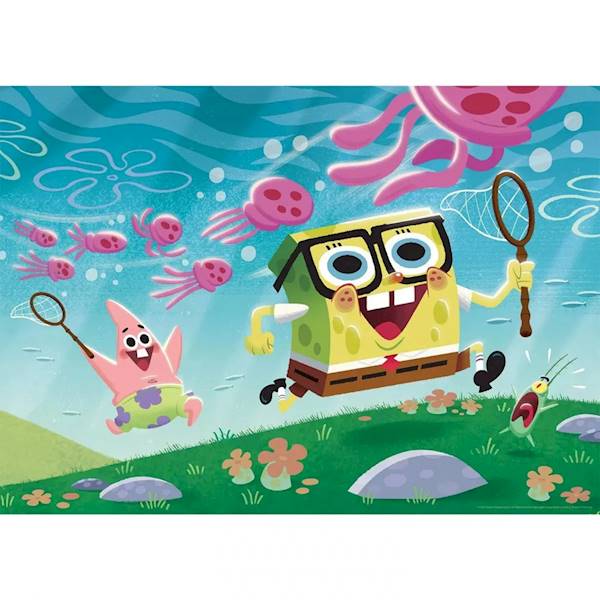 Puzzle Spongebob Kanciastoporty - Pudełko Premium (1000)