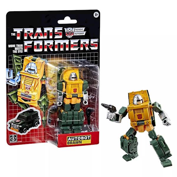 [PRZEDSPRZEDAŻ] Transformers Retro G1 Autobot Brawn 12 cm
