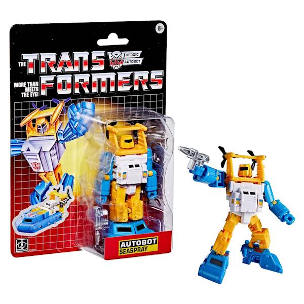 [PRZEDSPRZEDAŻ] Transformers Retro G1 Autobot Seaspray 12 cm