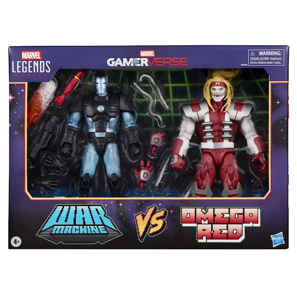 Gamerverse: Marvel's War Machine vs Marvel's Omega Red 15cm