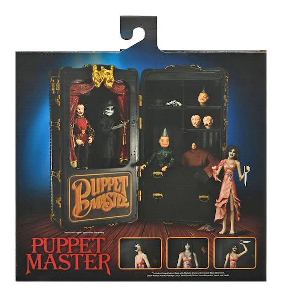 2 Pack Toulon's Puppet Case & Leech Woman - Puppet Master 11 cm