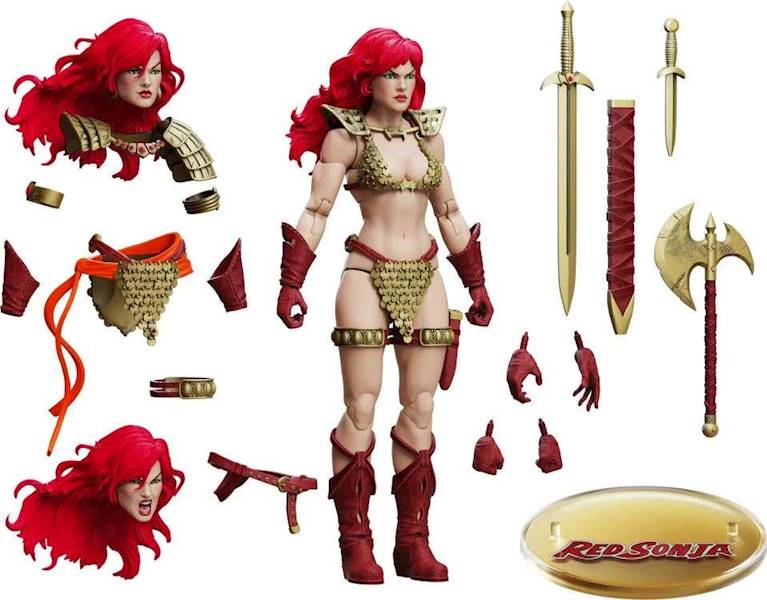 [PRZEDSPRZEDAŻ] Red Sonja Limited Gold and Red Epic 15 cm
