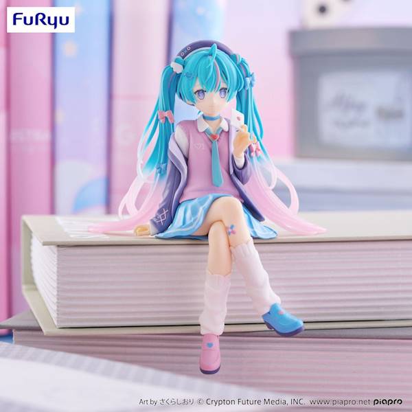 Hatsune Miku Noodle Stopper: Hatsune Miku Love Blazer Navy Color Ver. 14 cm