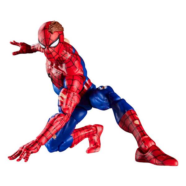 [PRZEDSPRZEDAŻ] Battle-Damaged Spider-Man (plus Exclusive Foil Card) 15 cm