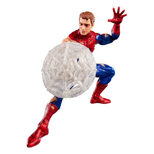 [PRZEDSPRZEDAŻ] Battle-Damaged Spider-Man (plus Exclusive Foil Card) 15 cm