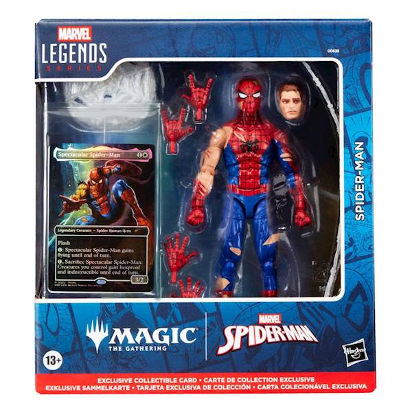 [PRZEDSPRZEDAŻ] Battle-Damaged Spider-Man (plus Exclusive Foil Card) 15 cm