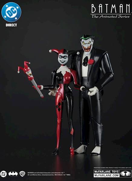 [PRZEDSPRZEDAŻ] Harley Quinn & The Joker (Mad Love) - Batman: The Animated Series DC Direct (Gold Label) 18 cm