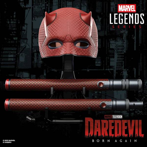 [PRZEDSPRZEDAŻ] Maska Daredevil: Born Again Premium Roleplay Mask and Billy Club