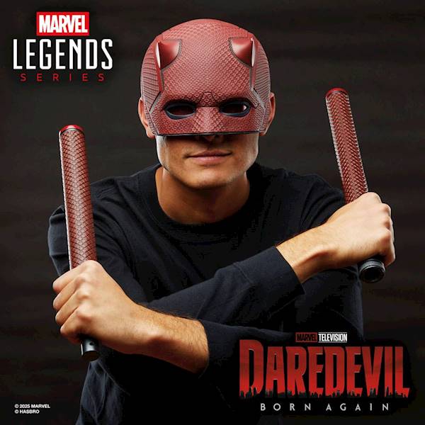 [PRZEDSPRZEDAŻ] Maska Daredevil: Born Again Premium Roleplay Mask and Billy Club