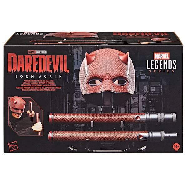 [PRZEDSPRZEDAŻ] Maska Daredevil: Born Again Premium Roleplay Mask and Billy Club