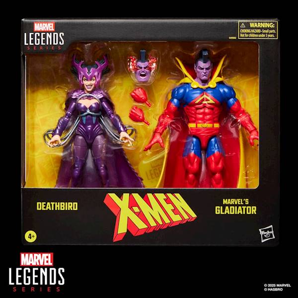 [PRZEDSPRZEDAŻ] X-Men: 2-Pack Deathbird & Marvel's Gladiator - Marvel Legends 15 cm