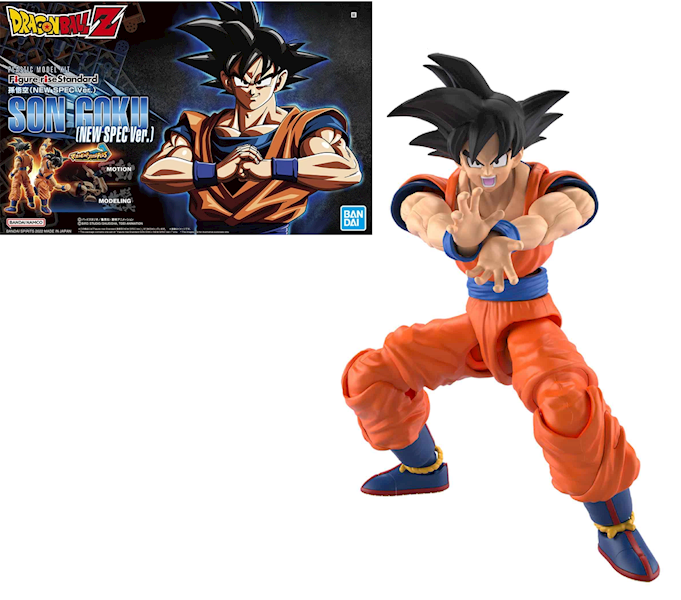 Midel do Składania: DRAGON BALL - Son Goku (New Spec Ver.) 12 cm