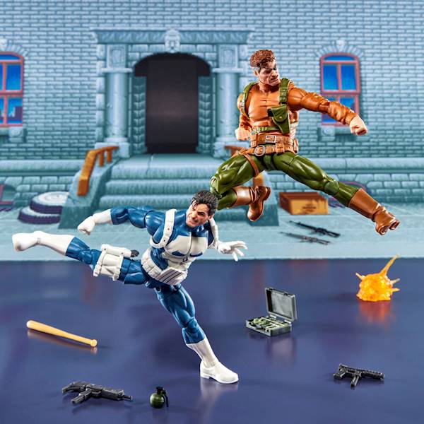 [PRZEDSPRZEDAŻ] Punisher and Nick Fury - Marvel Legends Series Gamerverse 15 cm