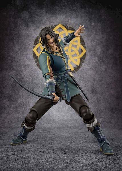 Władca pierścieni The War of the Rohirrim: Wulf - S.H. Figuarts 18 cm