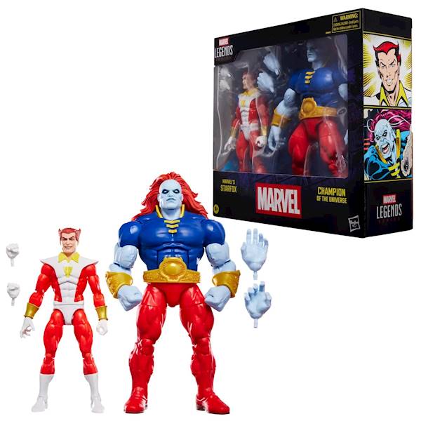 [PRZEDSPRZEDAŻ] Starfox & Champion of the Universe - Marvel Legends Series Marvel’s 15 cm