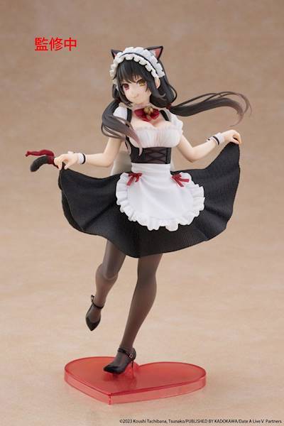 Date A Live V Coreful: Kurumi Tokisaki Cat Ear Maid Ver. 18 cm
