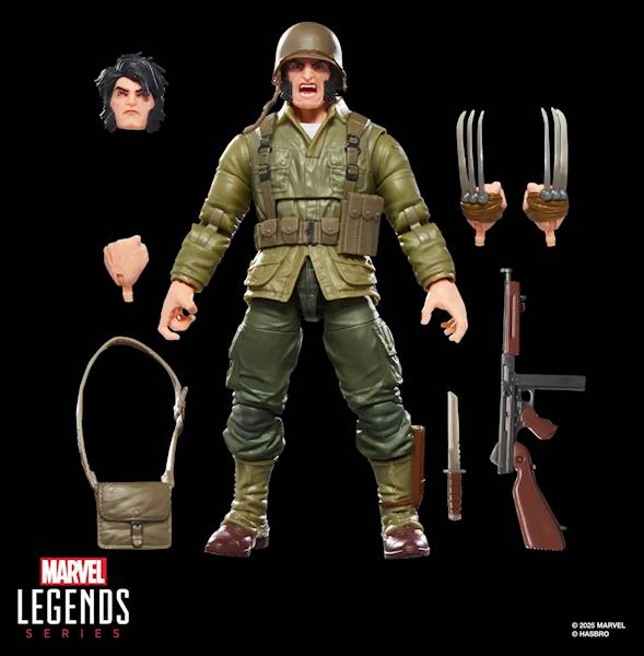 [PRZEDSPRZEDAŻ] Wolverine (WWII Logan) - Marvel Legends Series 15 cm