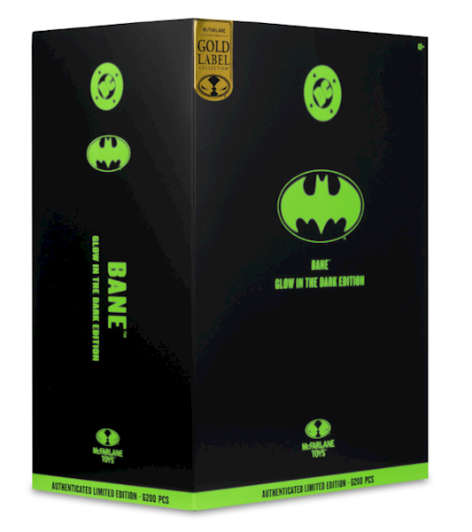 [PRZEDSPRZEDAŻ] Bane (Glow in the Dark Edition) Mega Figure Gold Label 22 cm
