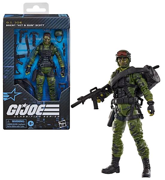 [PRZEDSPRZEDAŻ] G.I. JOE - Bren "Hit & Run" Scott - Classified Series #188 15cm