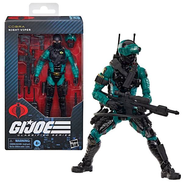 [PRZEDSPRZEDAŻ] G.I. JOE - Night-Viper - Classified Series #187 15cm