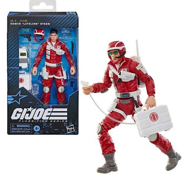 [PRZEDSPRZEDAŻ] G.I. JOE - Edwin "Lifeline" Steen - Classified Series #186 15cm