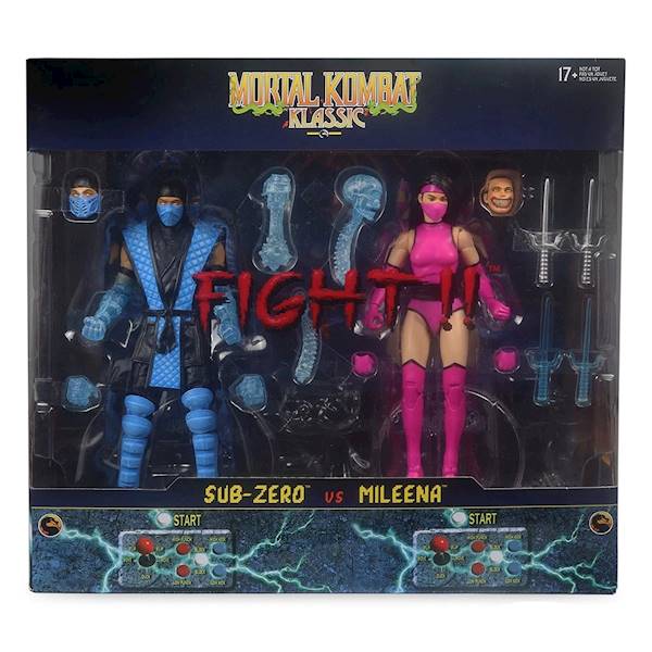 [PRZEDSPRZEDAŻ] Mortal Kombat: Klassic Sub-Zero vs Mileena Deluxe 2-Pak 18 CM