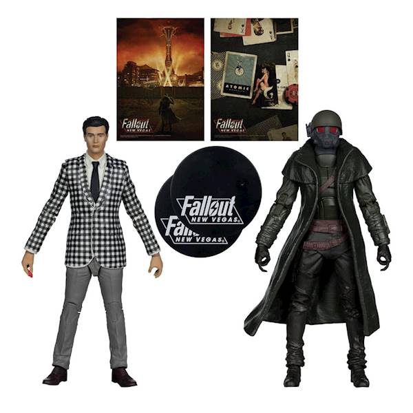 Fallout: New Vegas - 2-Pack Riot Ranger Armor & Benny Survivor 18 cm