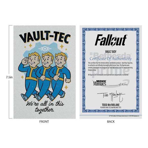 [PRZEDSPRZEDAŻ] Fallout: Vault Boy Version 1 - Movie Maniacs 14 cm