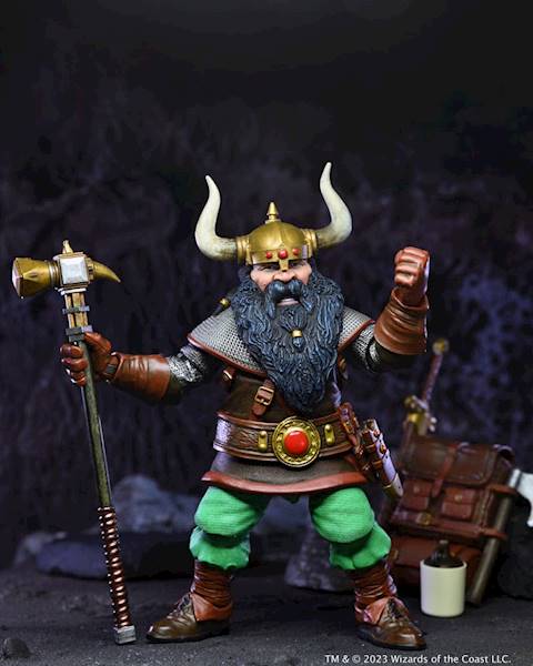 Dungeons & Dragons:  Ultimate Elkhorn the Good Dwarf Fighter