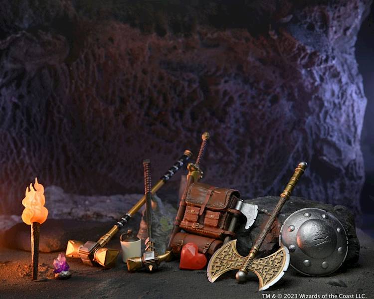 Dungeons & Dragons:  Ultimate Elkhorn the Good Dwarf Fighter