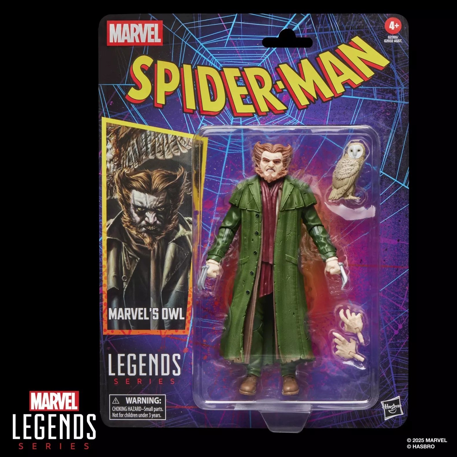 [PRZEDSPRZEDAŻ] Marvel’s Owl - Marvel Legends Series 15 cm