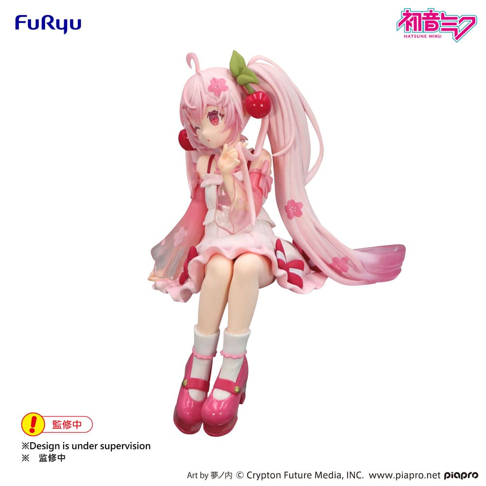 [PRZEDSPRZEDAŻ] Hatsune Miku Noodle Stopper - Sakura Miku 2025 Wink Ver. 14 cm
