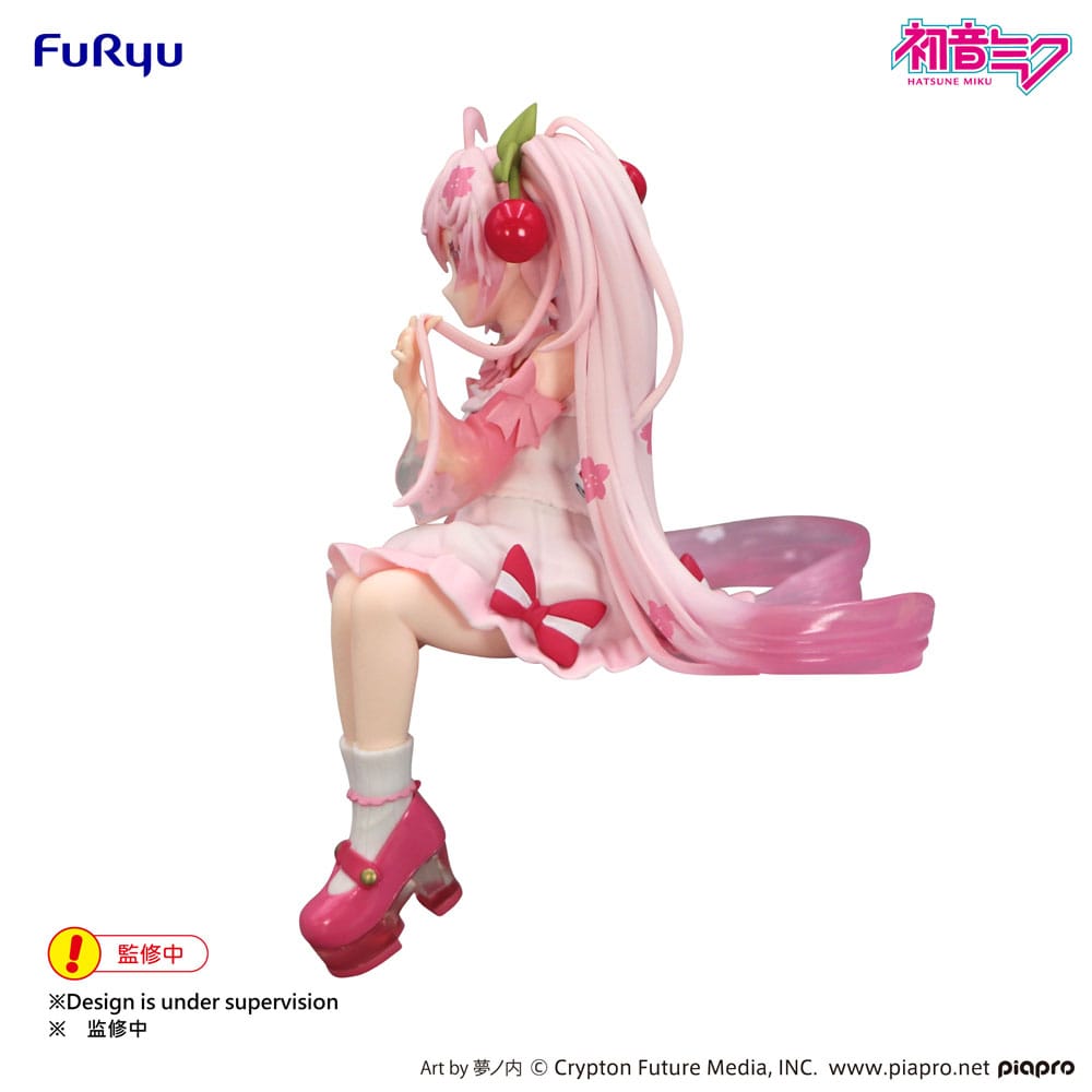 [PRZEDSPRZEDAŻ] Hatsune Miku Noodle Stopper - Sakura Miku 2025 Wink Ver. 14 cm