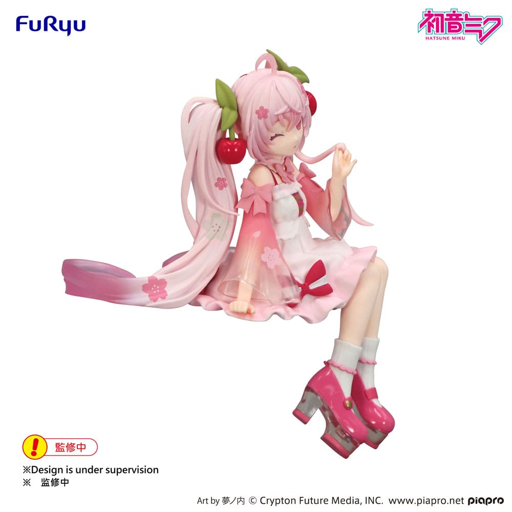[PRZEDSPRZEDAŻ] Hatsune Miku Noodle Stopper - Sakura Miku 2025 Wink Ver. 14 cm