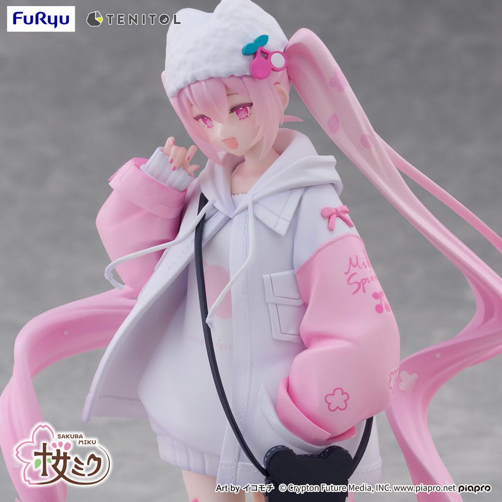 [PRZEDSPRZEDAŻ] Hatsune Miku Tenitol - Sakura Miku Cool style [petit] 19 cm