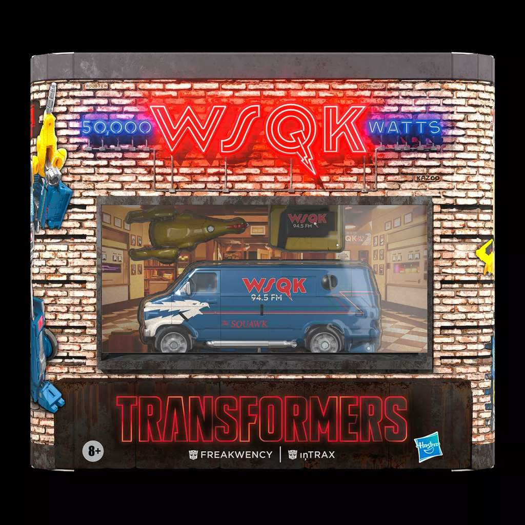 [PRZEDSPRZEDAŻ] Stranger Things: x Transformers Freakwency and 8-Trax 15 cm