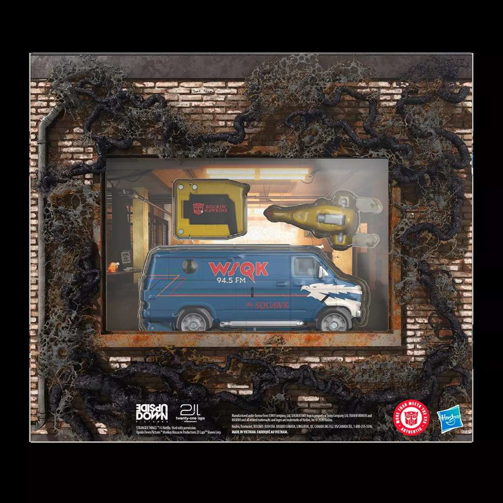 [PRZEDSPRZEDAŻ] Stranger Things: x Transformers Freakwency and 8-Trax 15 cm