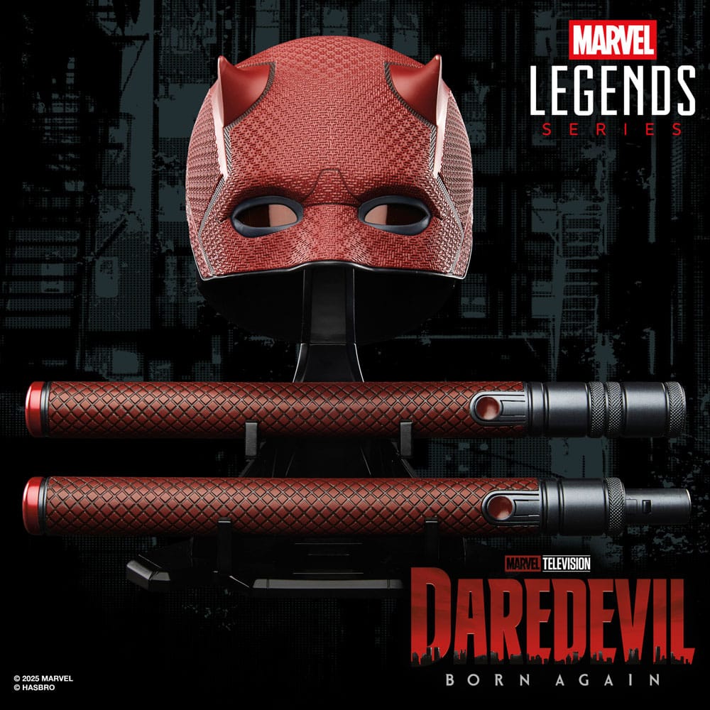 Maska Daredevil: Born Again Premium Roleplay Mask and Billy Club