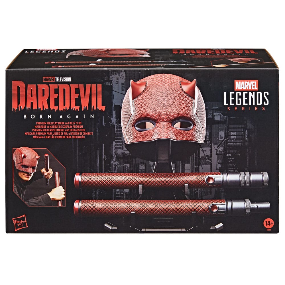 Maska Daredevil: Born Again Premium Roleplay Mask and Billy Club
