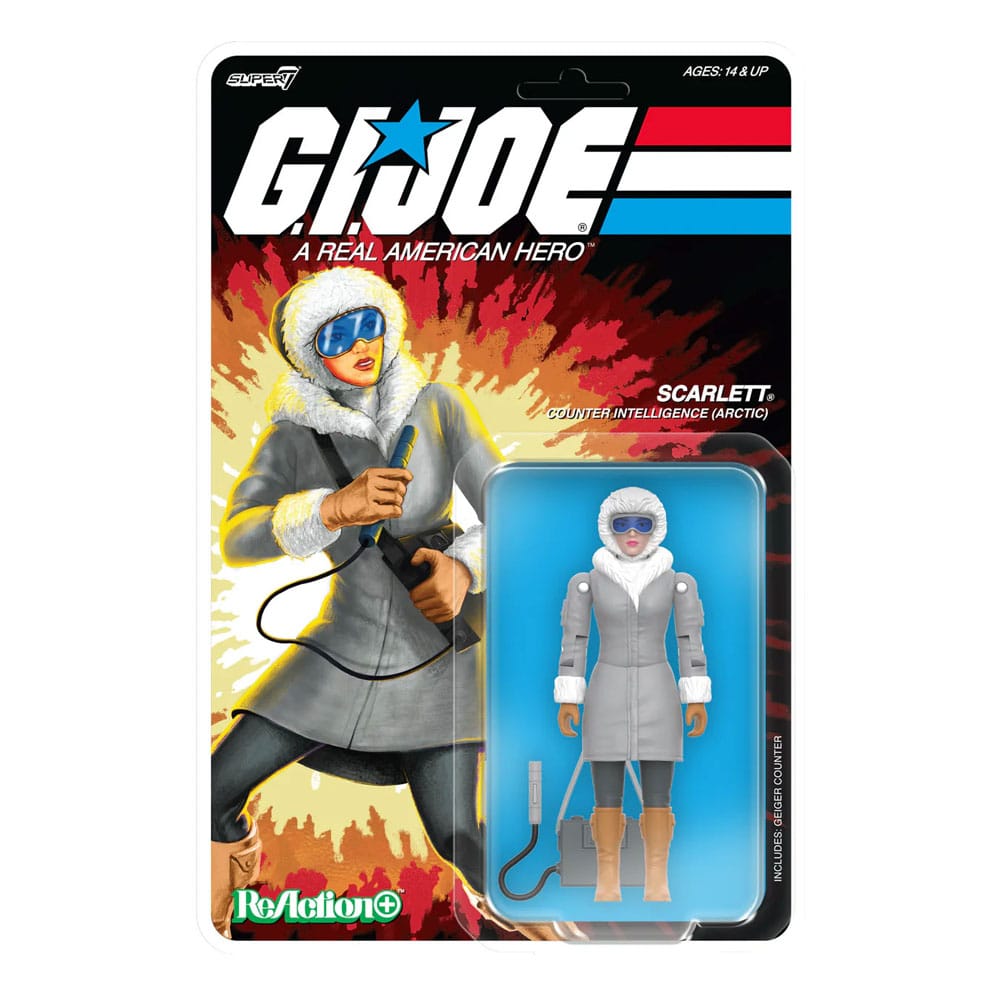 [PRZEDSPRZEDAŻ] GI Joe ReAction+ Wave 06: Arctic Scarlett 10 cm