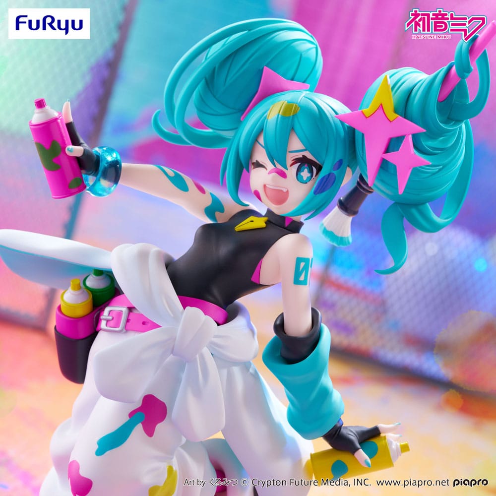 Hatsune Miku Trio-Try-iT: Miku Paint Girl 19 cm