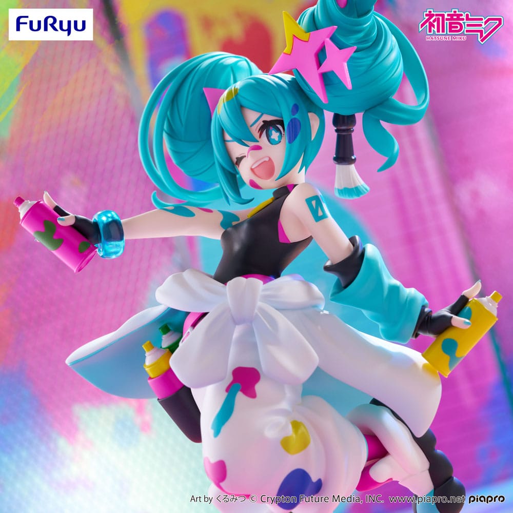 Hatsune Miku Trio-Try-iT: Miku Paint Girl 19 cm