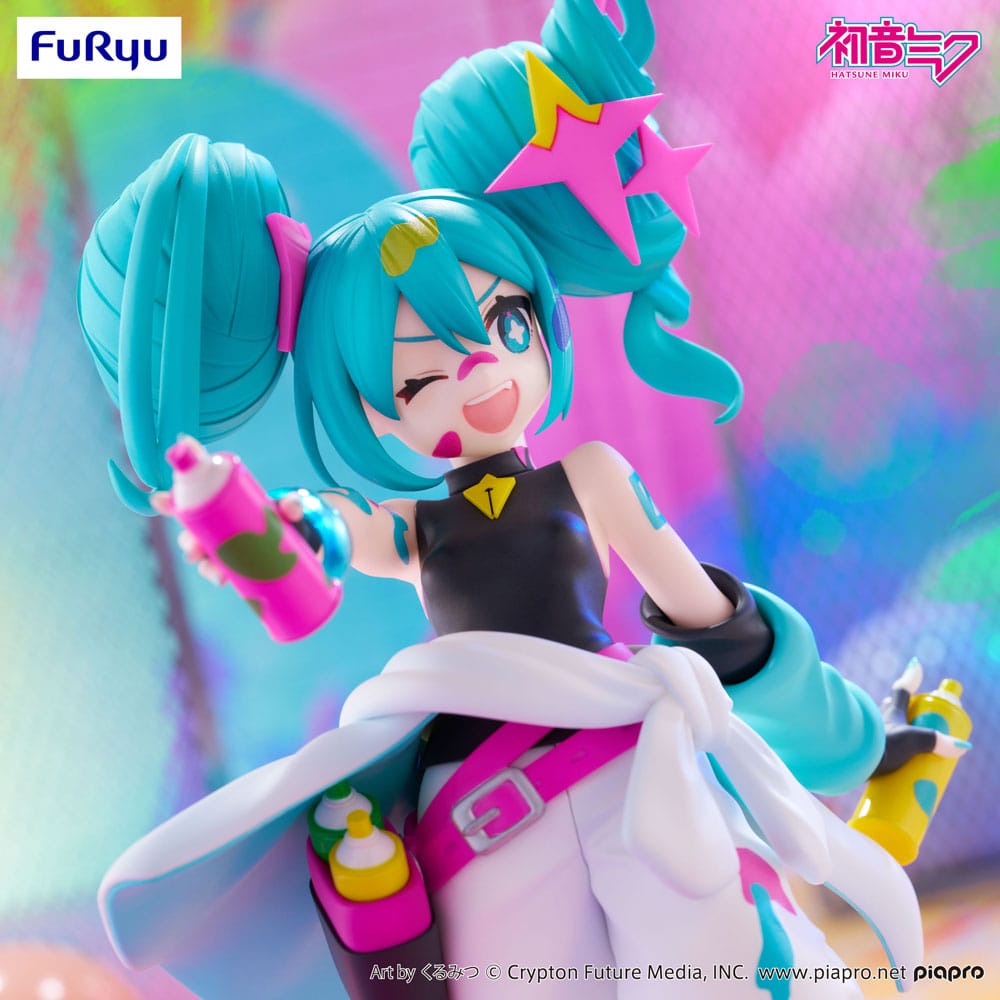 Hatsune Miku Trio-Try-iT: Miku Paint Girl 19 cm