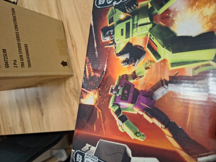 [OUTLET] Transformers: The Movie - 2-Pack Constructicon Hook & Constructicon Long Haul 16 cm