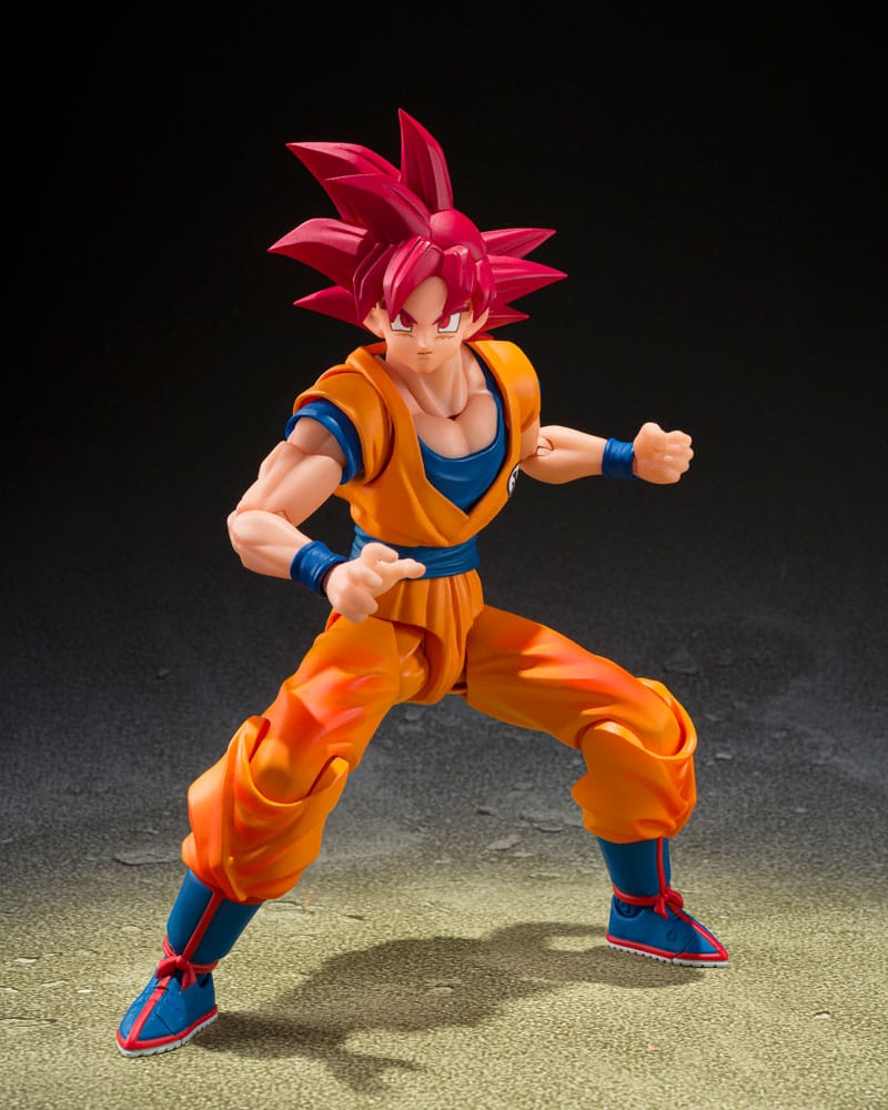 [PRZEDSPRZEDAŻ] Dragon Ball Super: Super Saiyan God Son Goku (God Aura) - S.H.Figuarts 15 cm