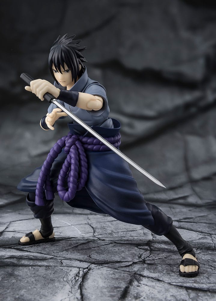 [PRZEDSPRZEDAŻ] Naruto: Sasuke Uchiha Solitary Shinobi - S.H.Figuarts 15 cm