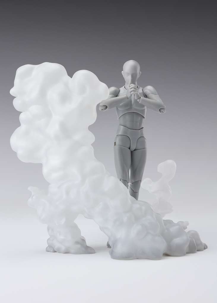 [PRZEDSPRZEDAŻ] Tamashii Effect:  Accessory Smoke White Version for S.H.Figuarts
